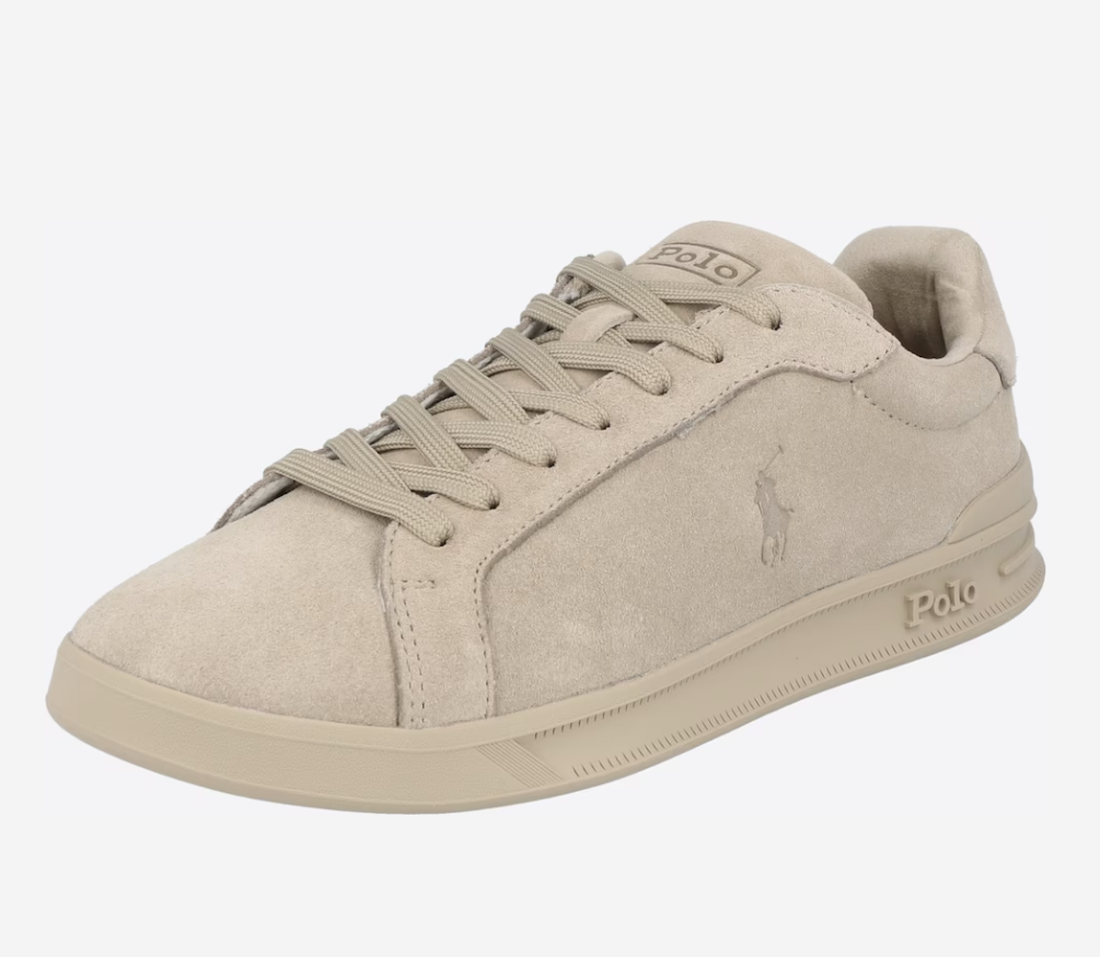 Polo Ralph Lauren Platform trainers in Dark Beige