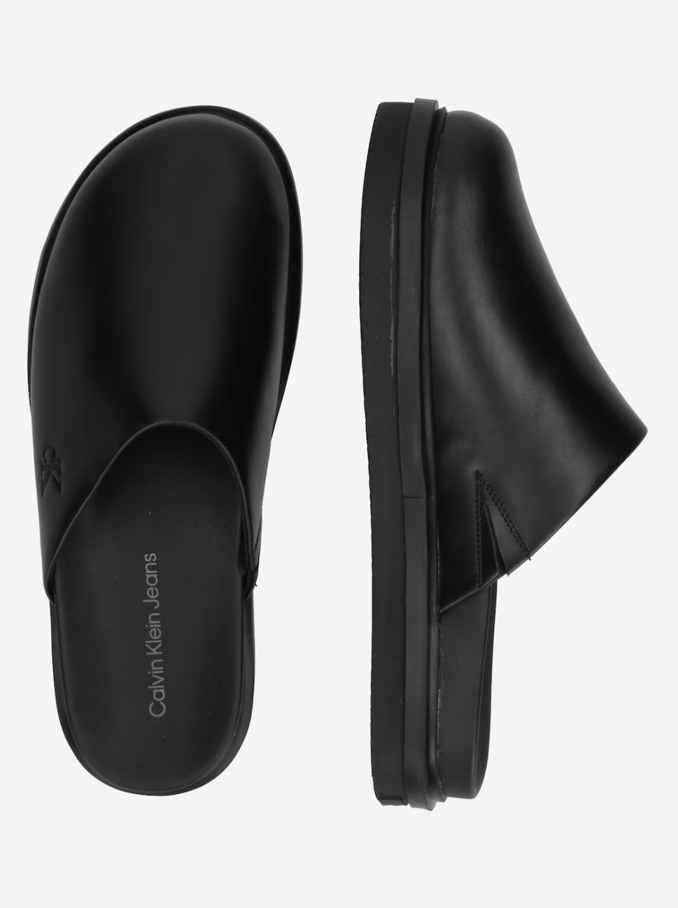 Calvin Klein Jeans Slipper in Black Size 42